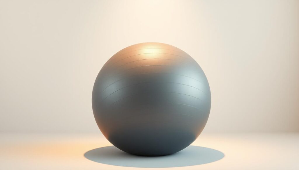 Yoga-Ball zur Zwerchfellentspannung