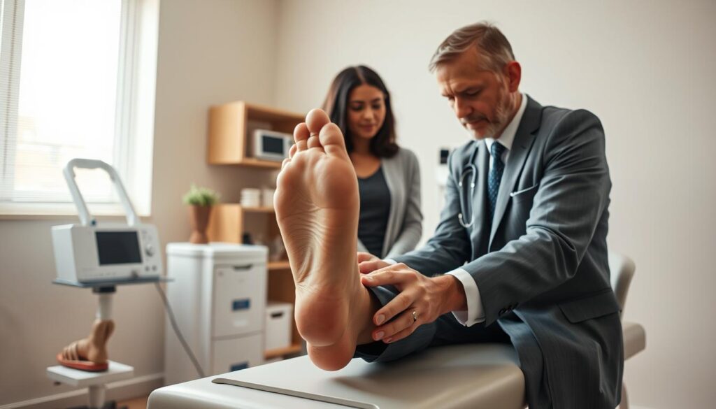 Arztbesuch bei Fersenschmerzen