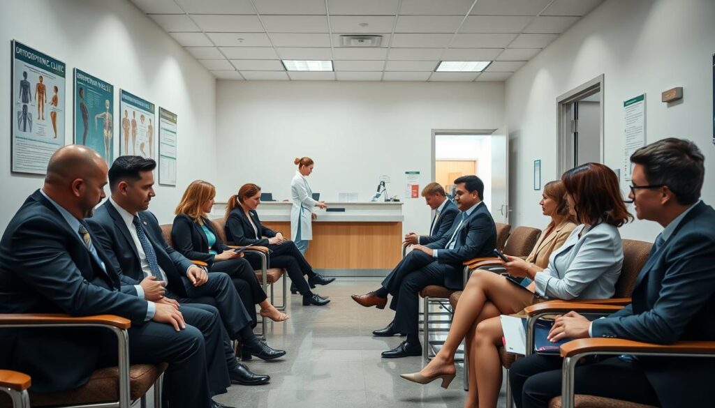 Wartezeiten und Planung beim Orthopäden