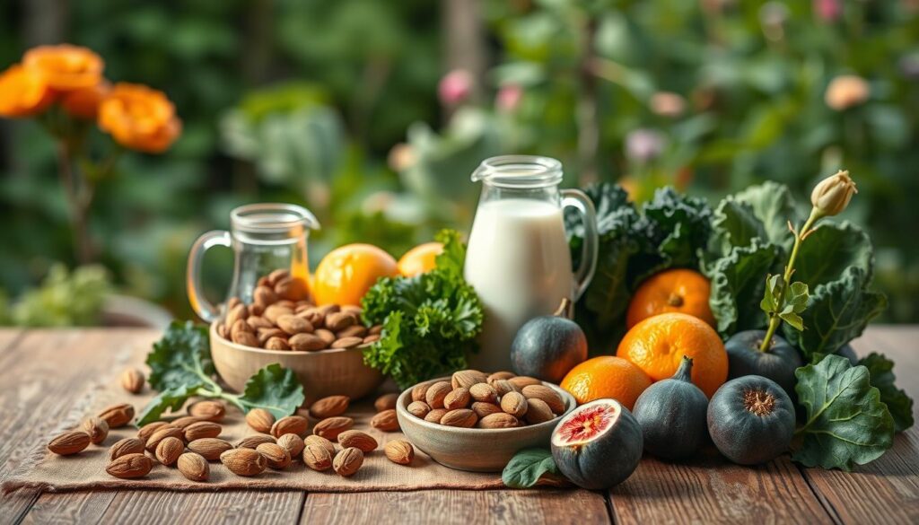 Pflanzliche Kalziumquellen für Osteoporose Vorbeugung